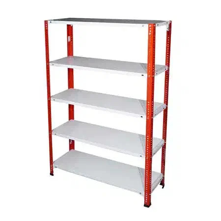 قفسه آهنی اداری فروشگاهی سفید نارنجی|فروشگاه و مغازه|تهران, دولاب|دیوار