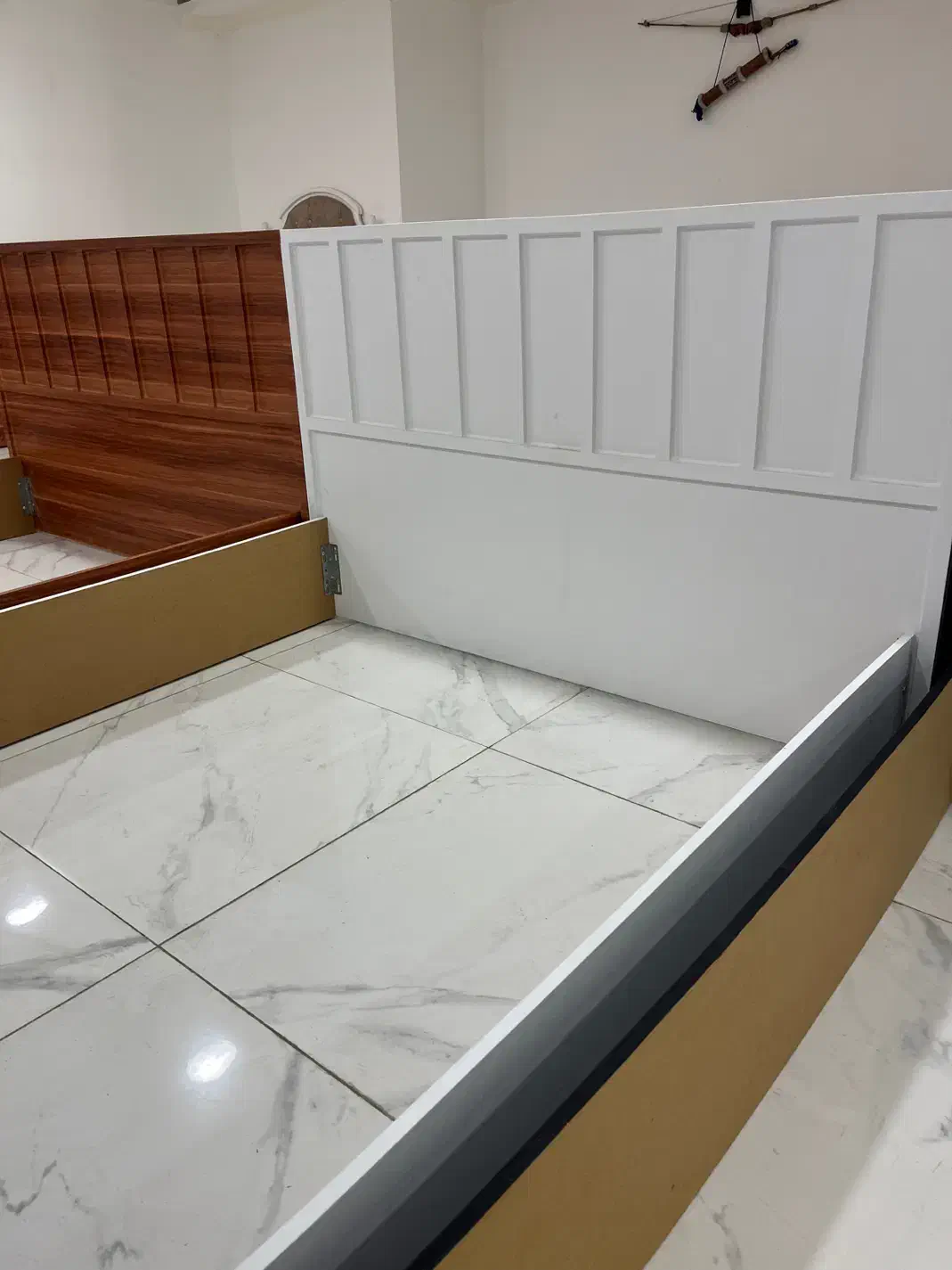 تخت دو نفره ممبران تمام ام دی اف|تخت و سرویس خواب|آمل, |دیوار