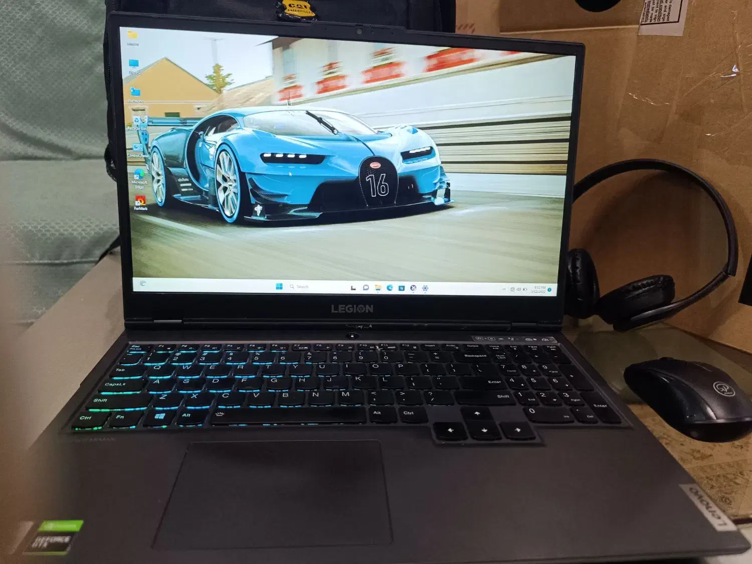 لپتاپ لنوو لژیون گیمینگ i7 حرفه ای در حد نو|رایانه همراه|تهران, نیروی هوایی (پیروزی)|دیوار