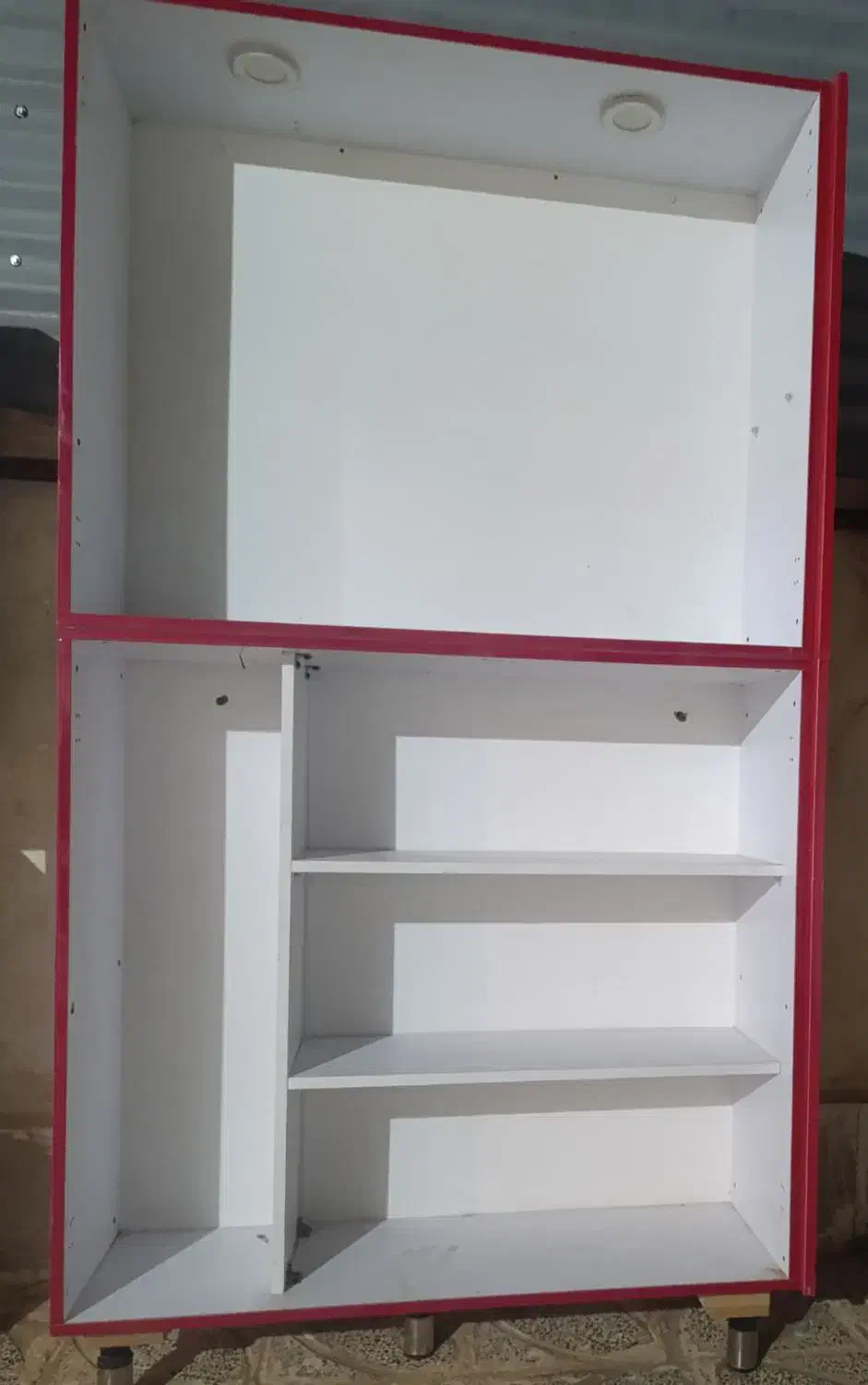 قفسه کتاب و کابینت ام دی اف|کتابخانه، شلف، قفسه‌های دیواری|کوهدشت, |دیوار