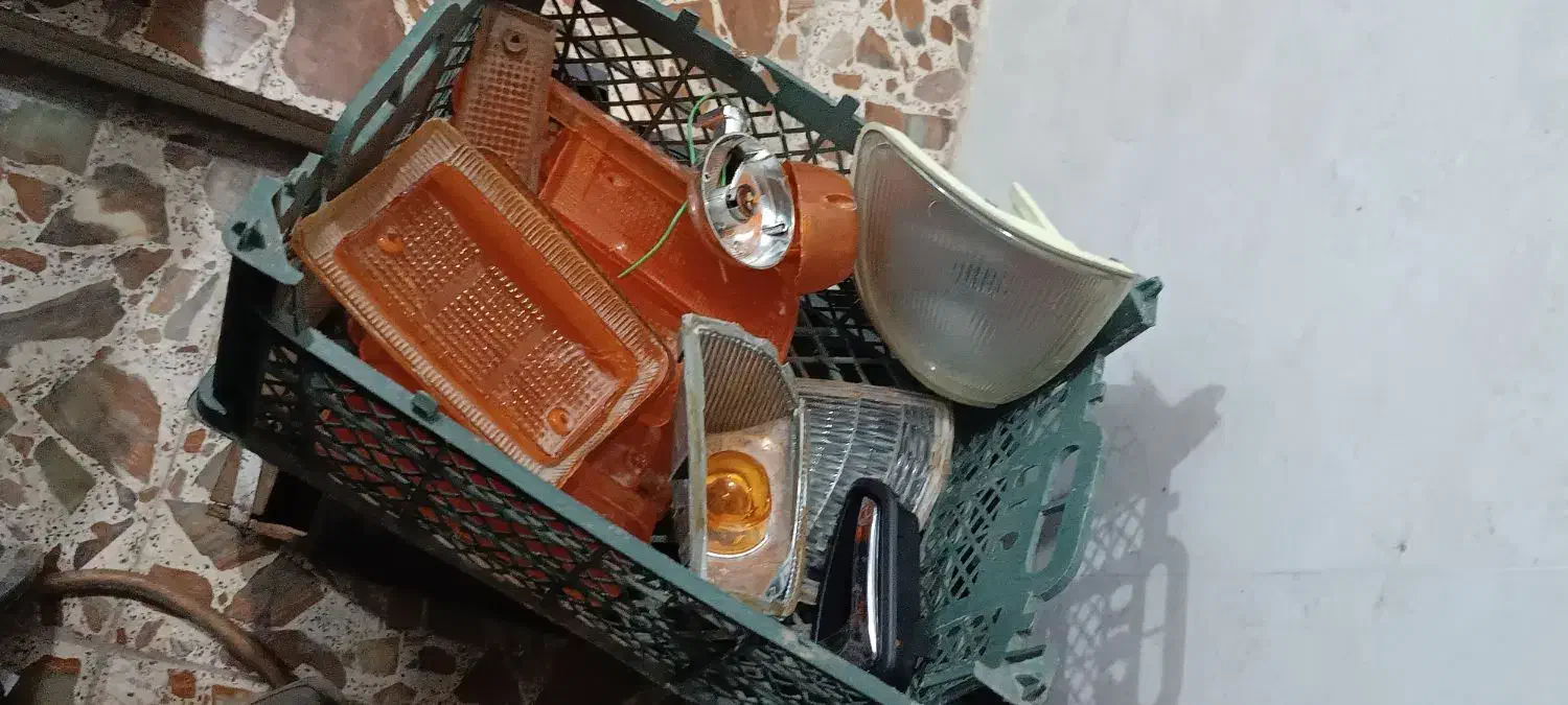 چراغ جلو پراید۱۳۲و۱۳۱ صفحه گیربکس پیکان|قطعات یدکی و لوازم جانبی|باوی, |دیوار