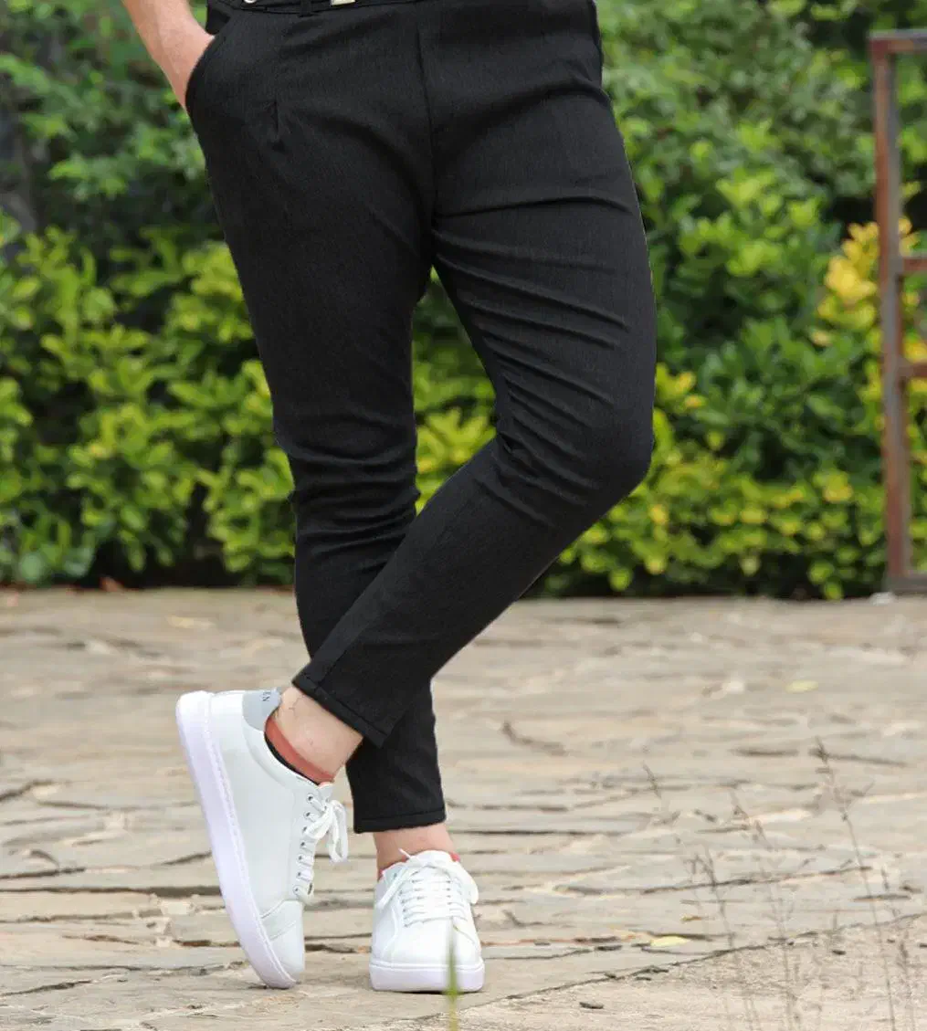 شلوار ساسون دار دمپا پاکتی تمام کش|لباس|مشهد, سرافرازان|دیوار