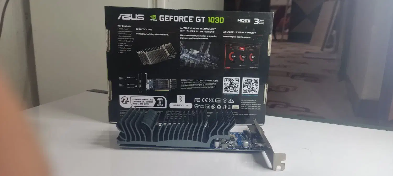 گرافیک 1030 کارکرد در حد تست|قطعات و لوازم جانبی رایانه|اهواز, شهرک برق|دیوار