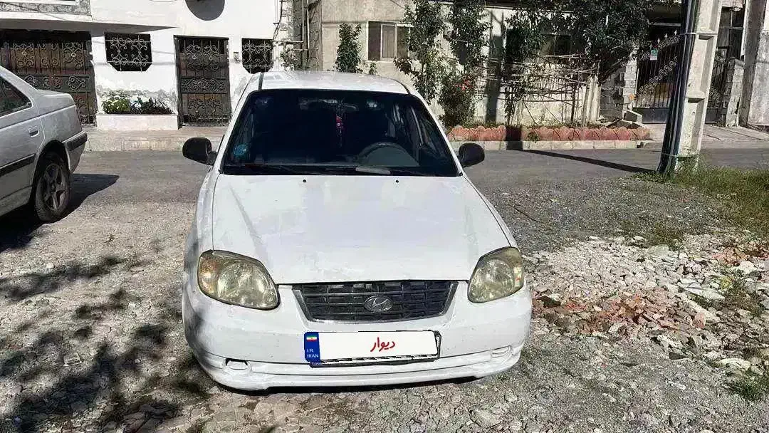 فروش فوری هیوندای ورنا مدل 85سفید4لکه رنگ|خودرو سواری و وانت|آمل, |دیوار