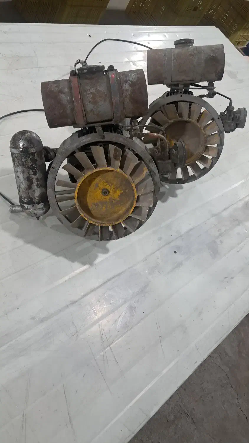 ۲ عدد موتور تک سیلندر بنزینی آلمانی|عمده‌فروشی|شهریار, رضی آباد پایین|دیوار