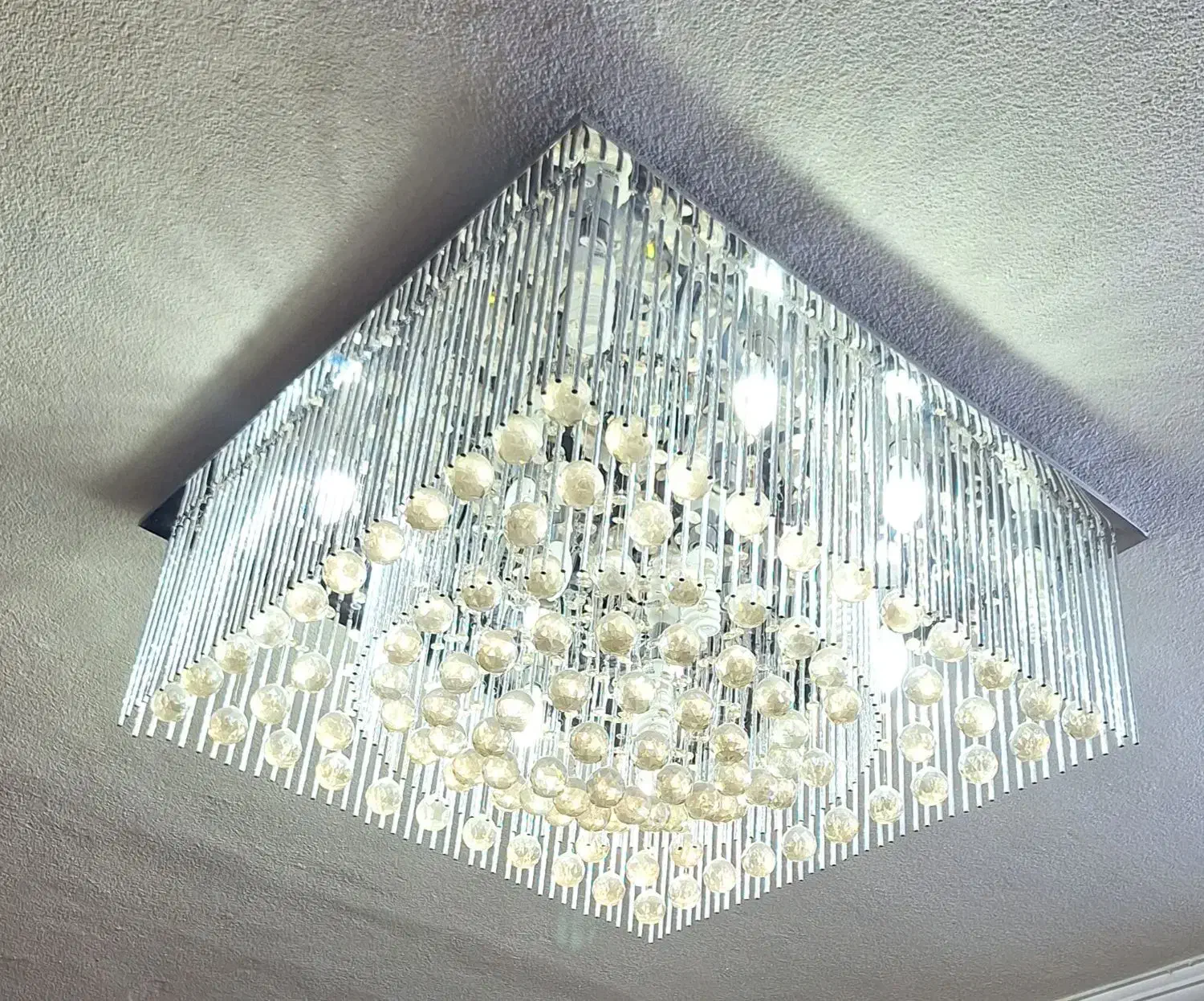 لوستر کریستالی|لوستر و چراغ آویز|تهران, شهرک رضویه|دیوار