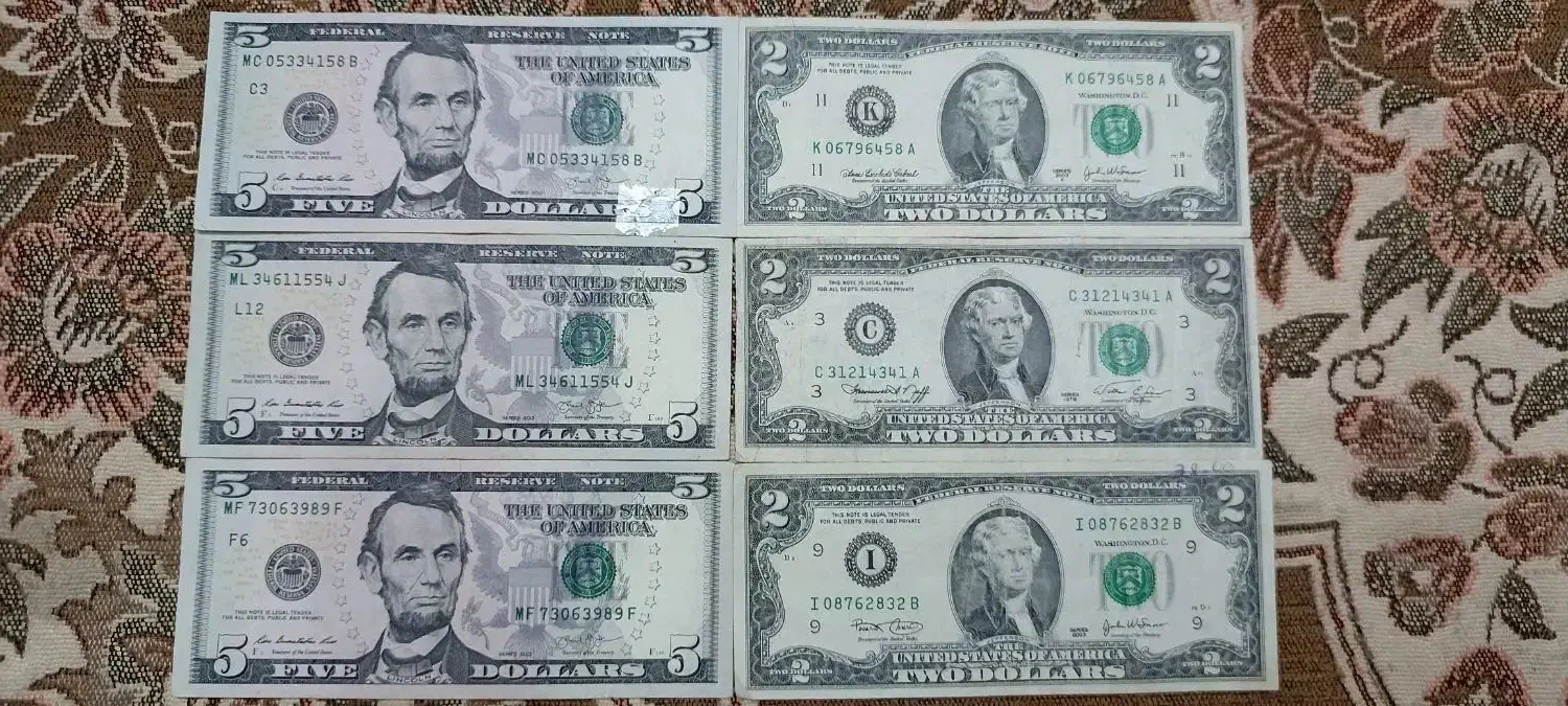 اسکناس کلکسیون|کلکسیون سکه، تمبر، اسکناس|یزد, |دیوار