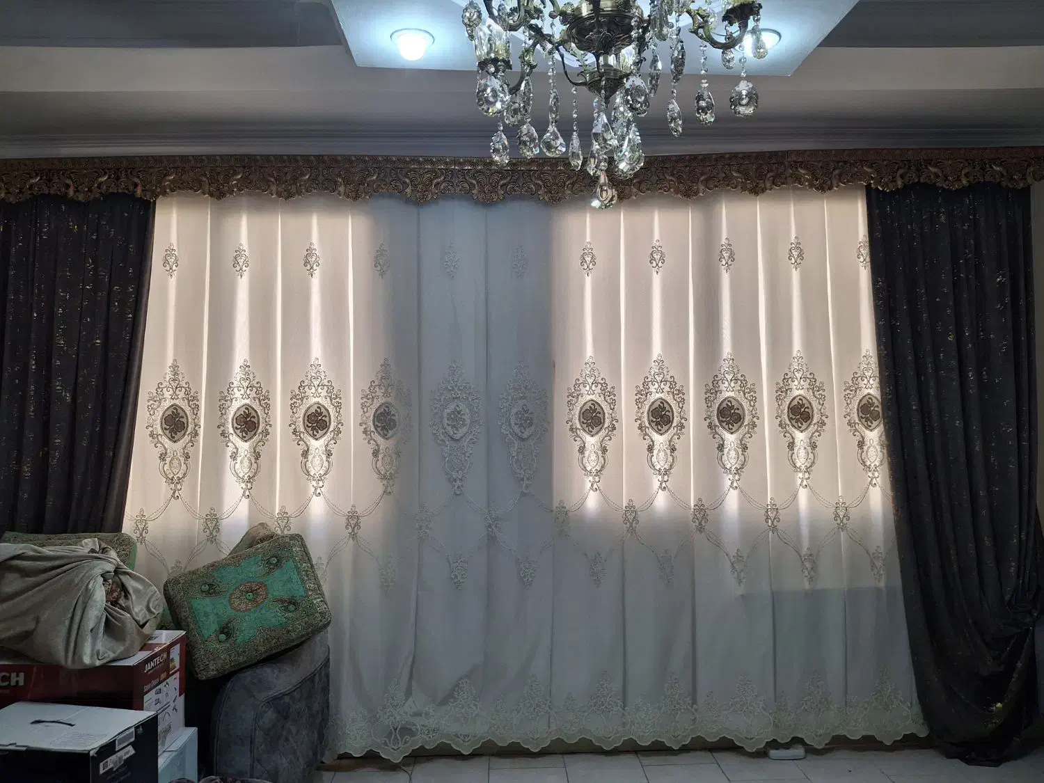 پرده پذیرایی|پرده، رانر، رومیزی|ملارد, |دیوار