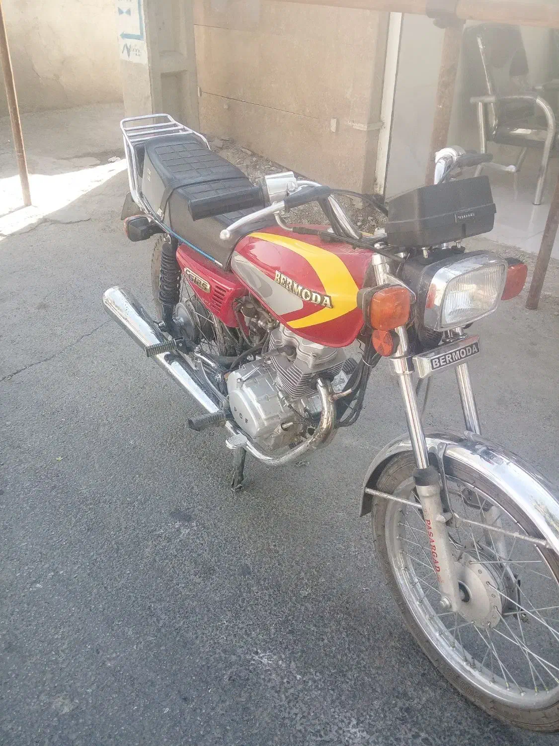 متور سیکلت برمودامدل ۱۴۰۲|موتورسیکلت|شیراز, دباغ خانه|دیوار