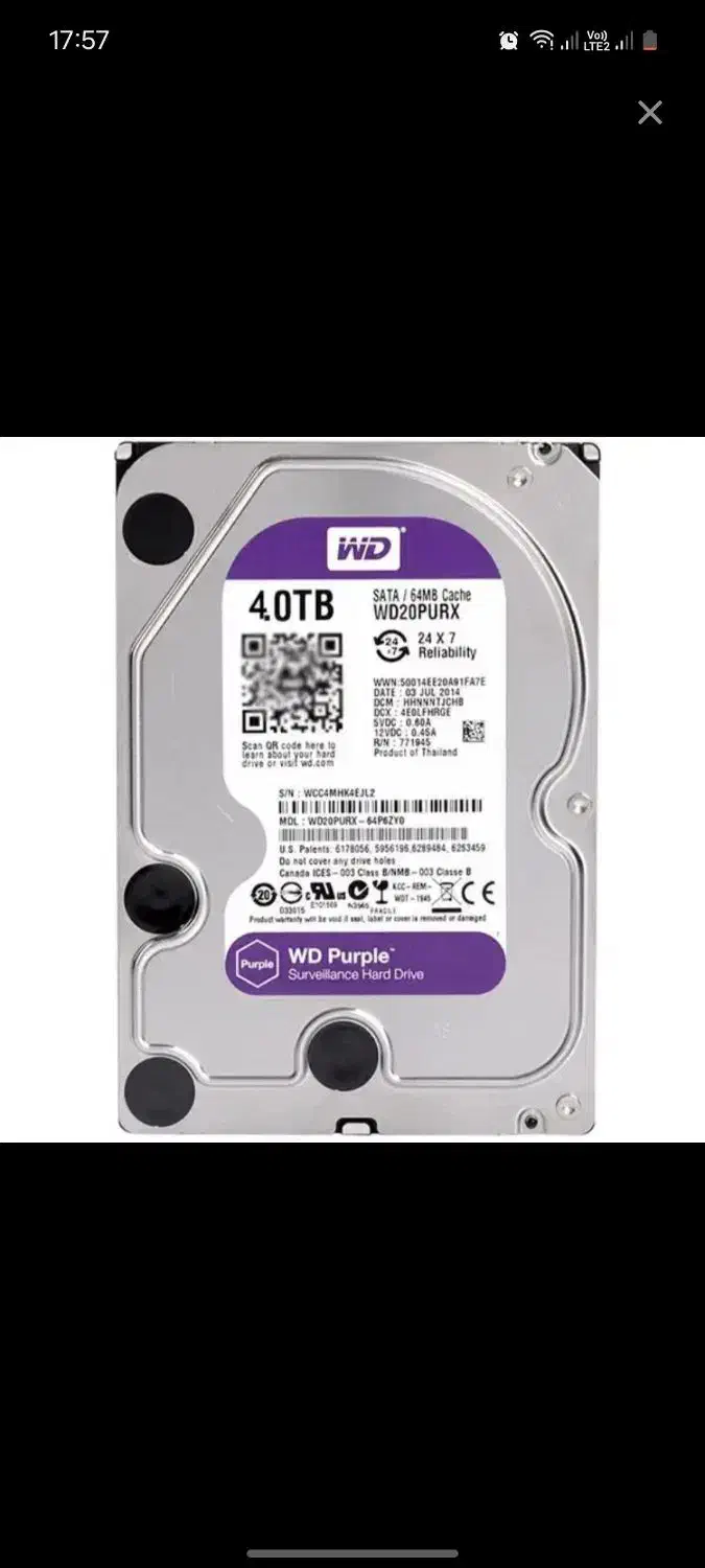 هارد SSD120 HDD 4TB|قطعات و لوازم جانبی رایانه|قم, بلوار امین و ساحلی|دیوار