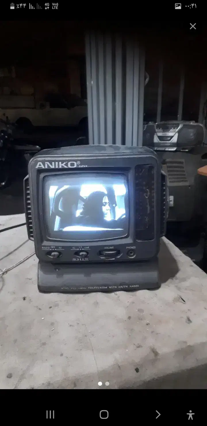 فروش تلویزیون ورادیو کوچک ومسافرتی|تلویزیون و پروژکتور|کوهدشت, |دیوار