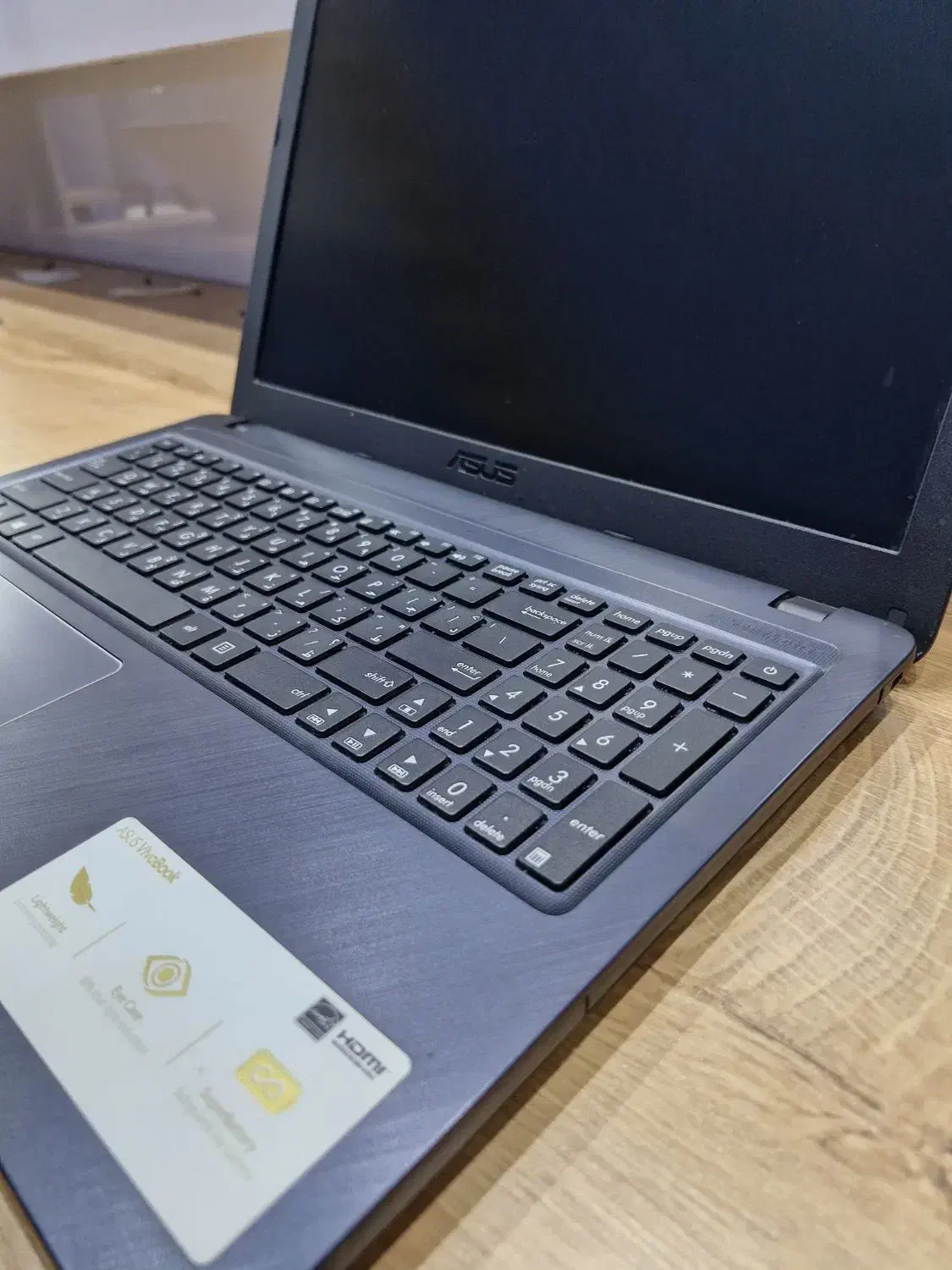 لپ تاپ ایسوس نسل ۱۰ همراه کارتن|رایانه همراه|بجنورد, |دیوار