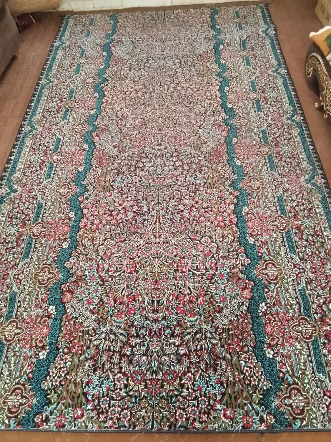 قالی کناره|فرش|کرمان, |دیوار