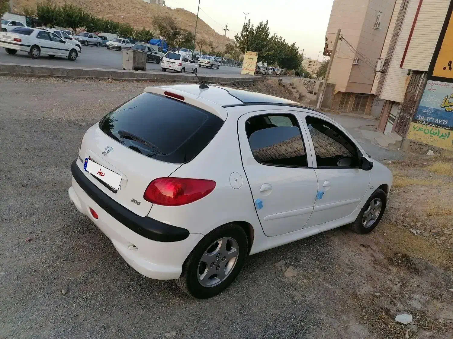 206 تیپ 3پانوراما|خودرو سواری و وانت|کرمانشاه, |دیوار