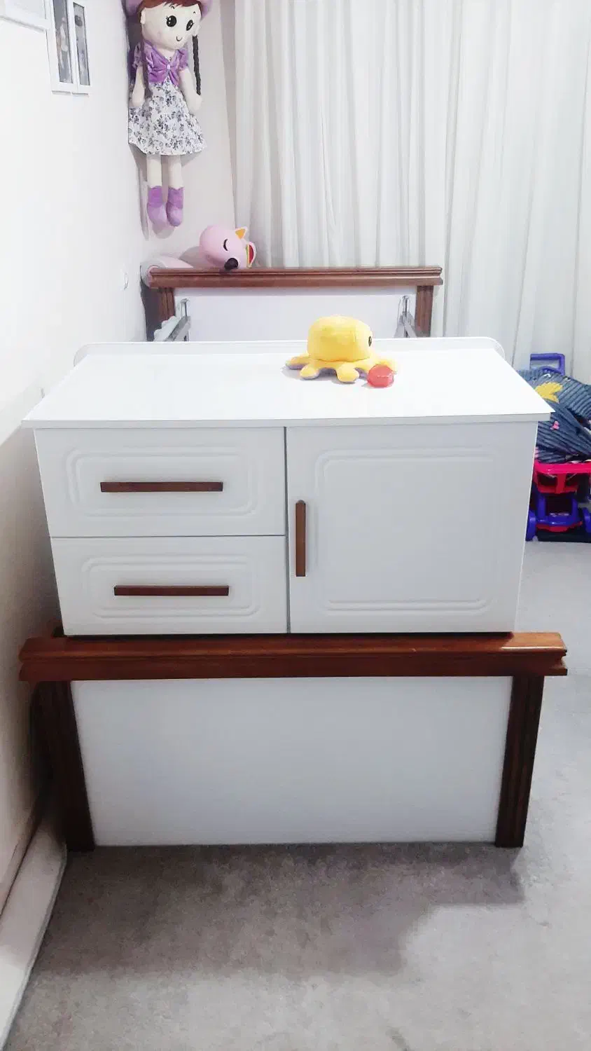 سرویس کامل تخت نوزاد|تخت و سرویس خواب|اراک, |دیوار