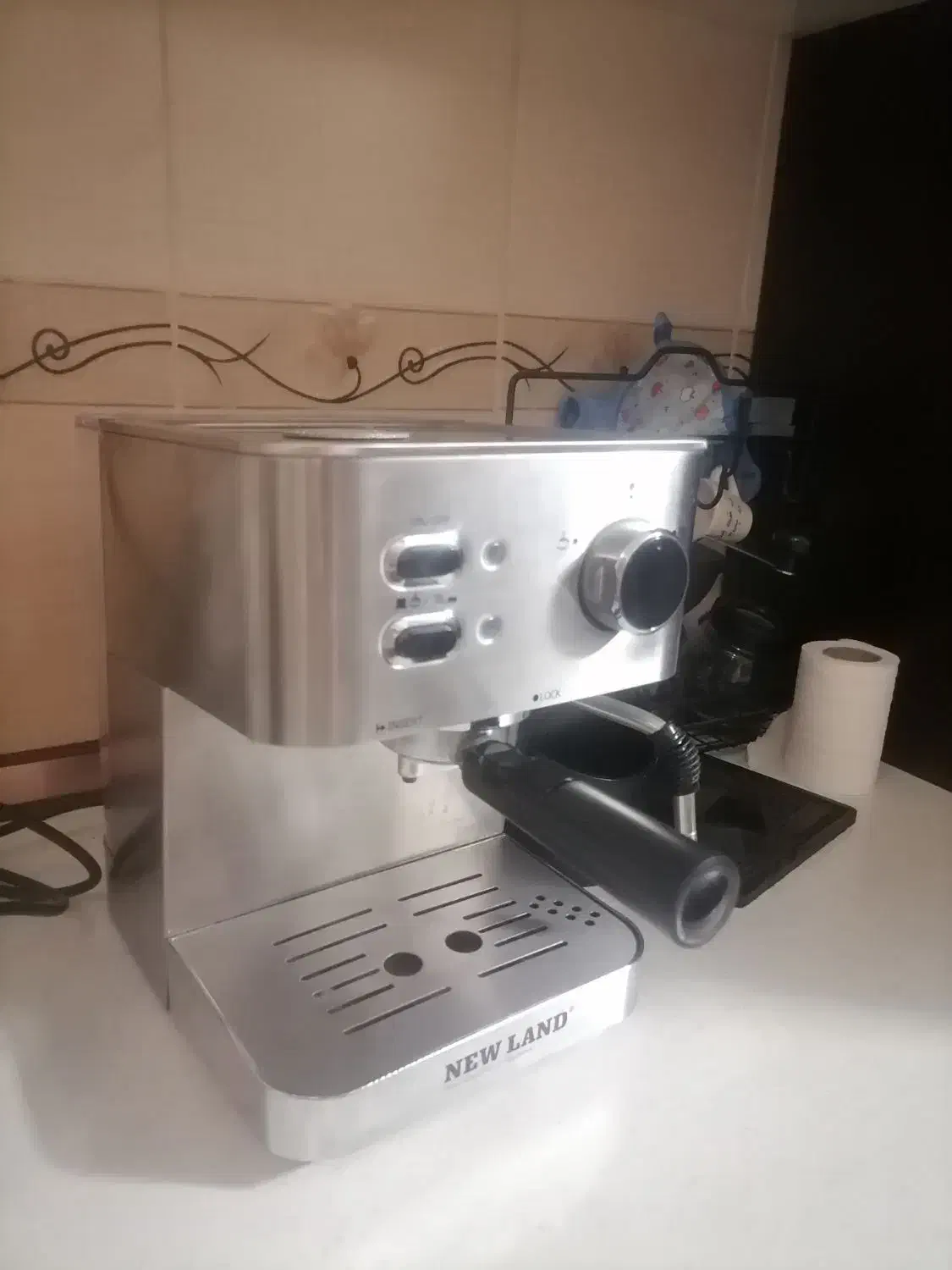 اسپرسوساز استیل نیولند|سماور، چای‌ساز، قهوه‌ساز|رفسنجان, |دیوار