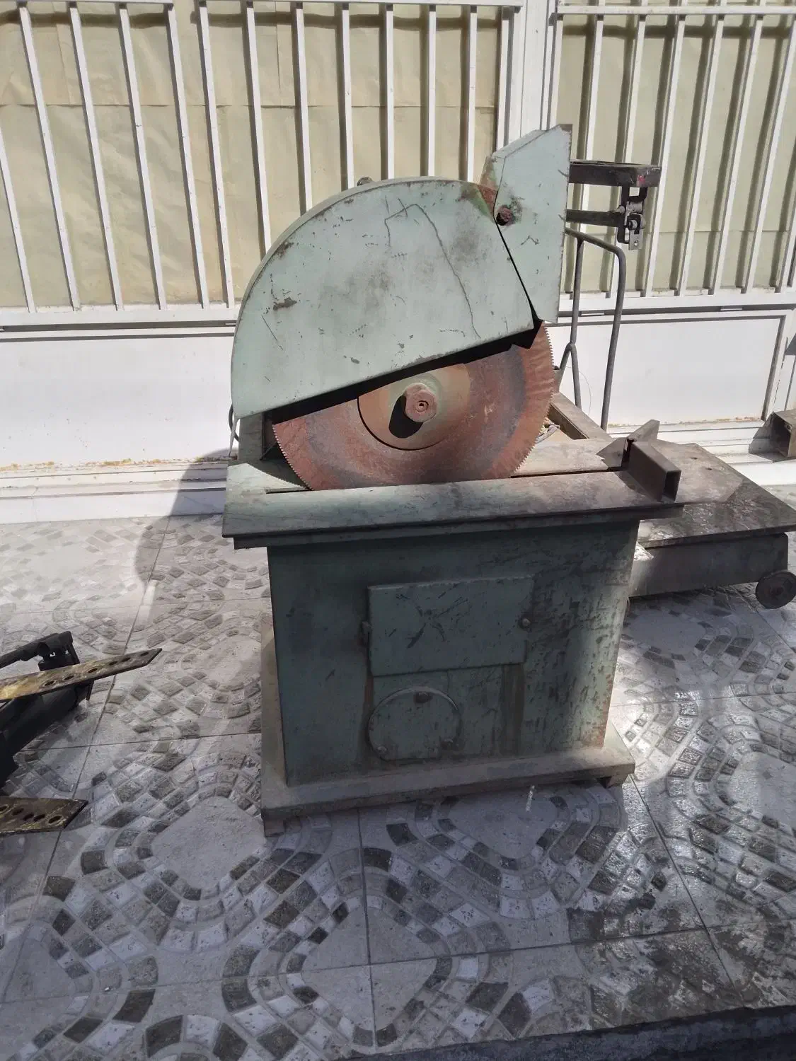 اره اتشی تکفاز لوله خم کن قیچی ورق بر باسکول۵۰۰ک|ابزارآلات|ملارد, |دیوار