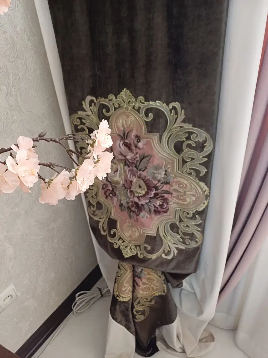 دکور پرده|پرده، رانر، رومیزی|کرج, گوهردشت|دیوار