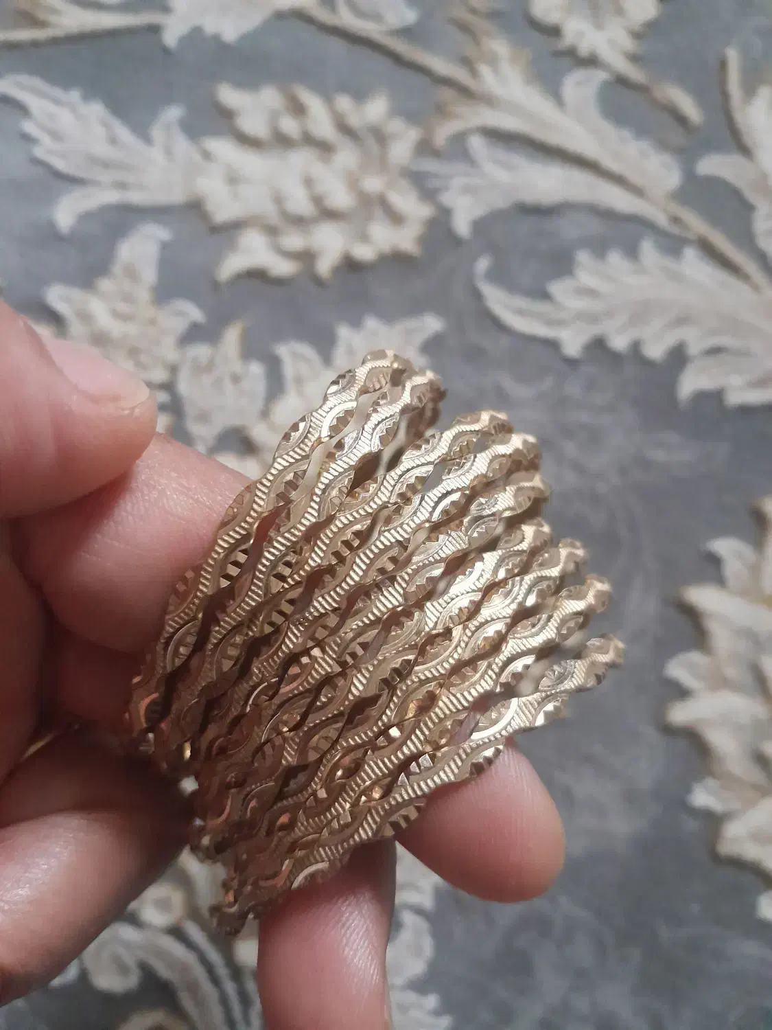 النگو های طلاروس هندی|بدلیجات|قم, شهر قائم|دیوار