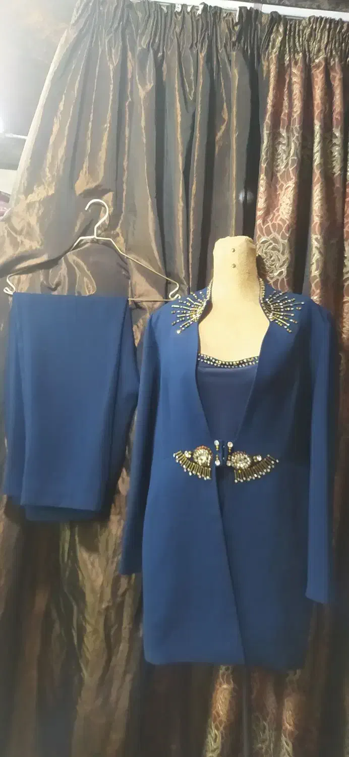 یک دست کت و شلوار مجلسی ویک پیراهن کوتاه|لباس|اسلامشهر, شهرک واوان|دیوار