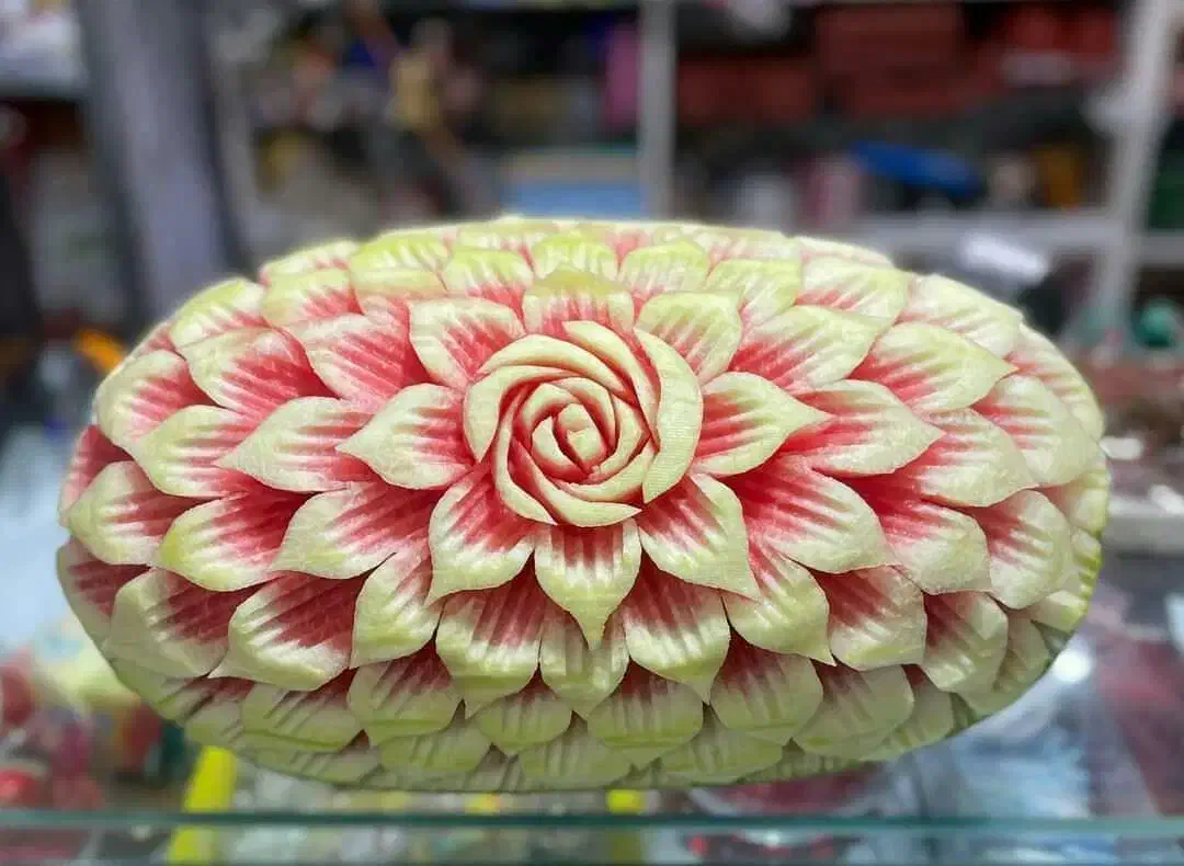 حکاکی هندوانه شب یلدا میوه آرایی یلدایی عروس|خدمات پذیرایی، مراسم|زنجان, |دیوار