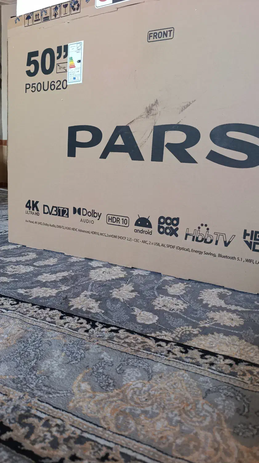 تلوزیون پنج اینج مدل پارس فول امکانات|تلویزیون و پروژکتور|مرند, |دیوار