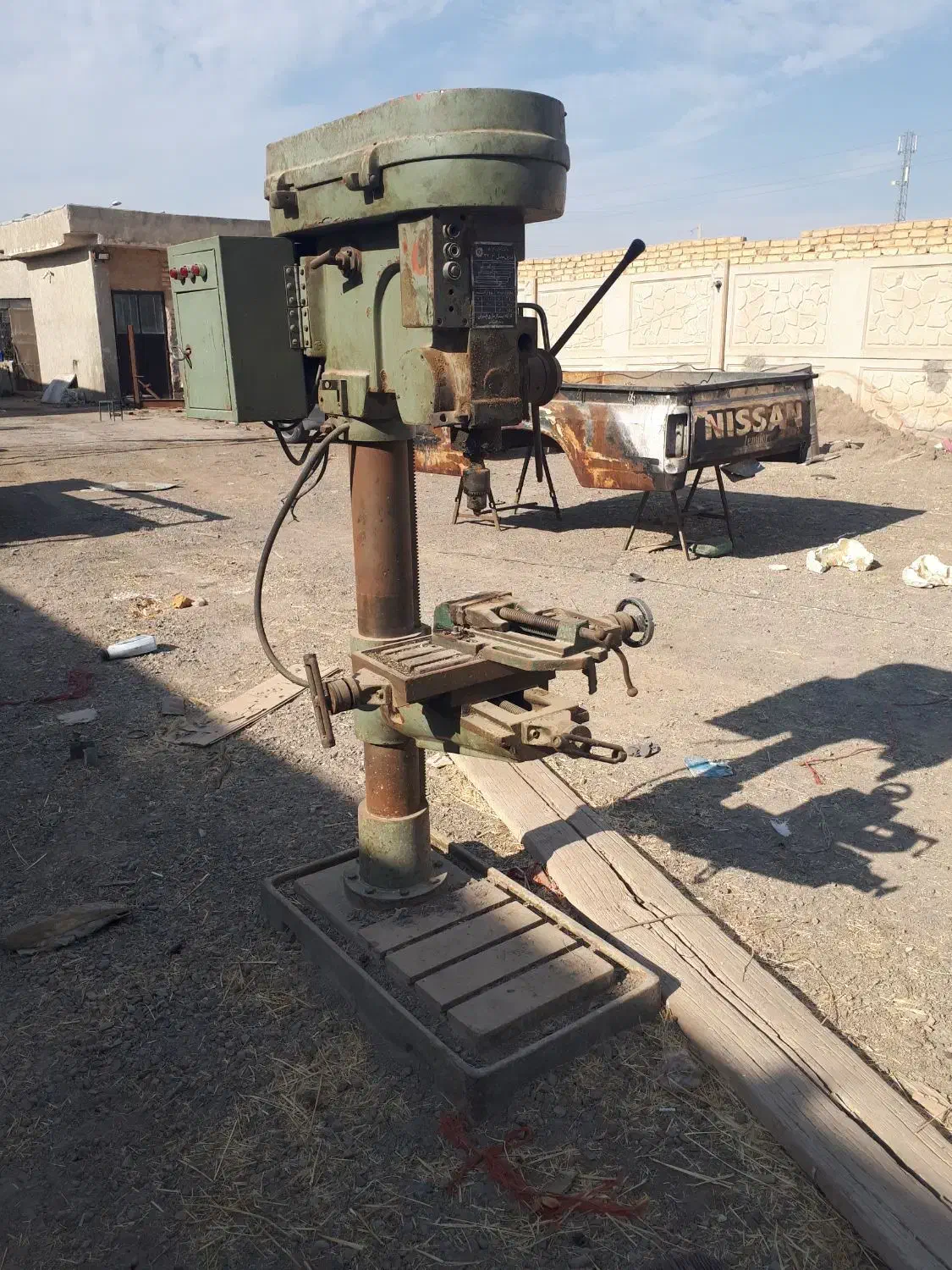 دریل ستونی و دینام سه فاز ۱۶ اسب|ماشین‌آلات صنعتی|قم, آزادگان|دیوار