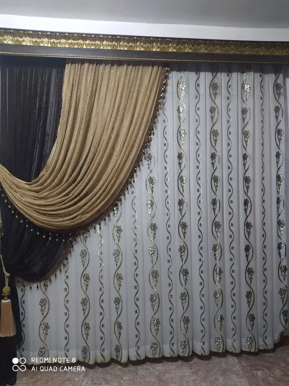 پرده پذیرای  در حد نو|پرده، رانر، رومیزی|لاهیجان, آهندان|دیوار