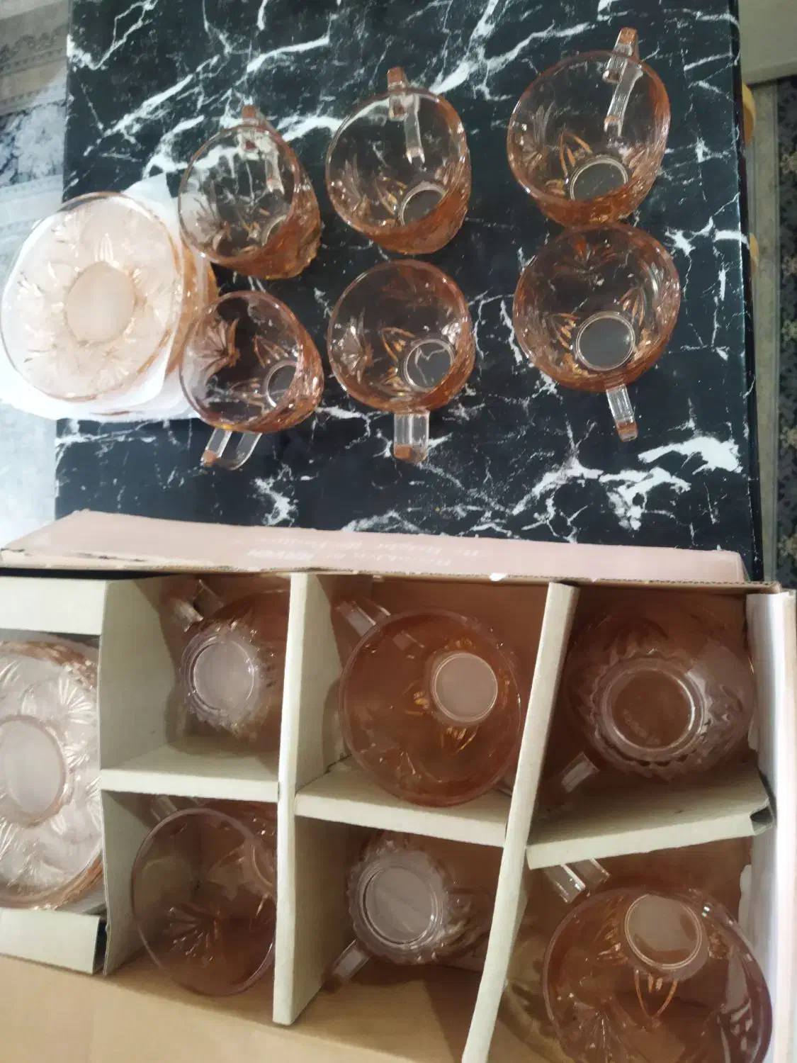 استکان و نلبکی|ظروف سرو و پذیرایی|فولادشهر, مسکن مهر فولادشهر|دیوار