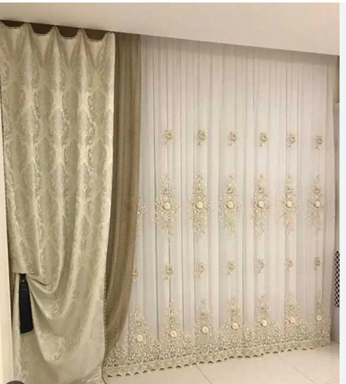 پرده لوکس|پرده، رانر، رومیزی|سهند, |دیوار