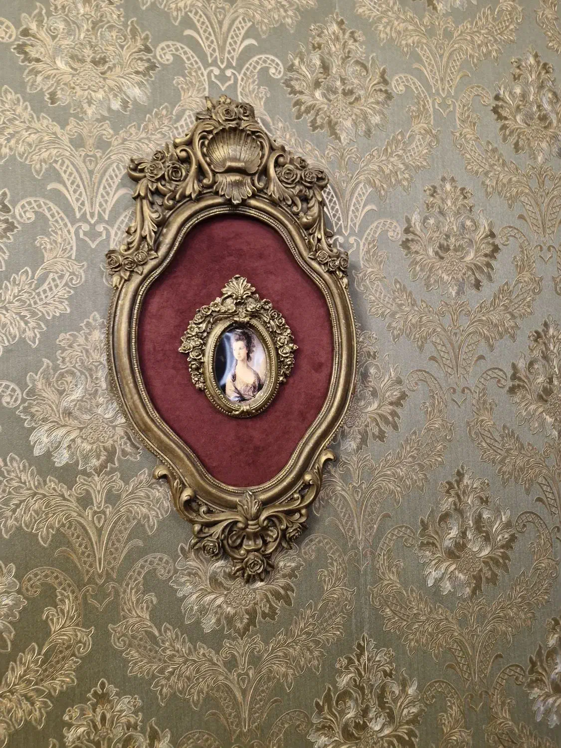 تابلو رزین طرح قدیمی|تابلو، نقاشی، عکس|کرج, شهرک امام رضا (ع)|دیوار