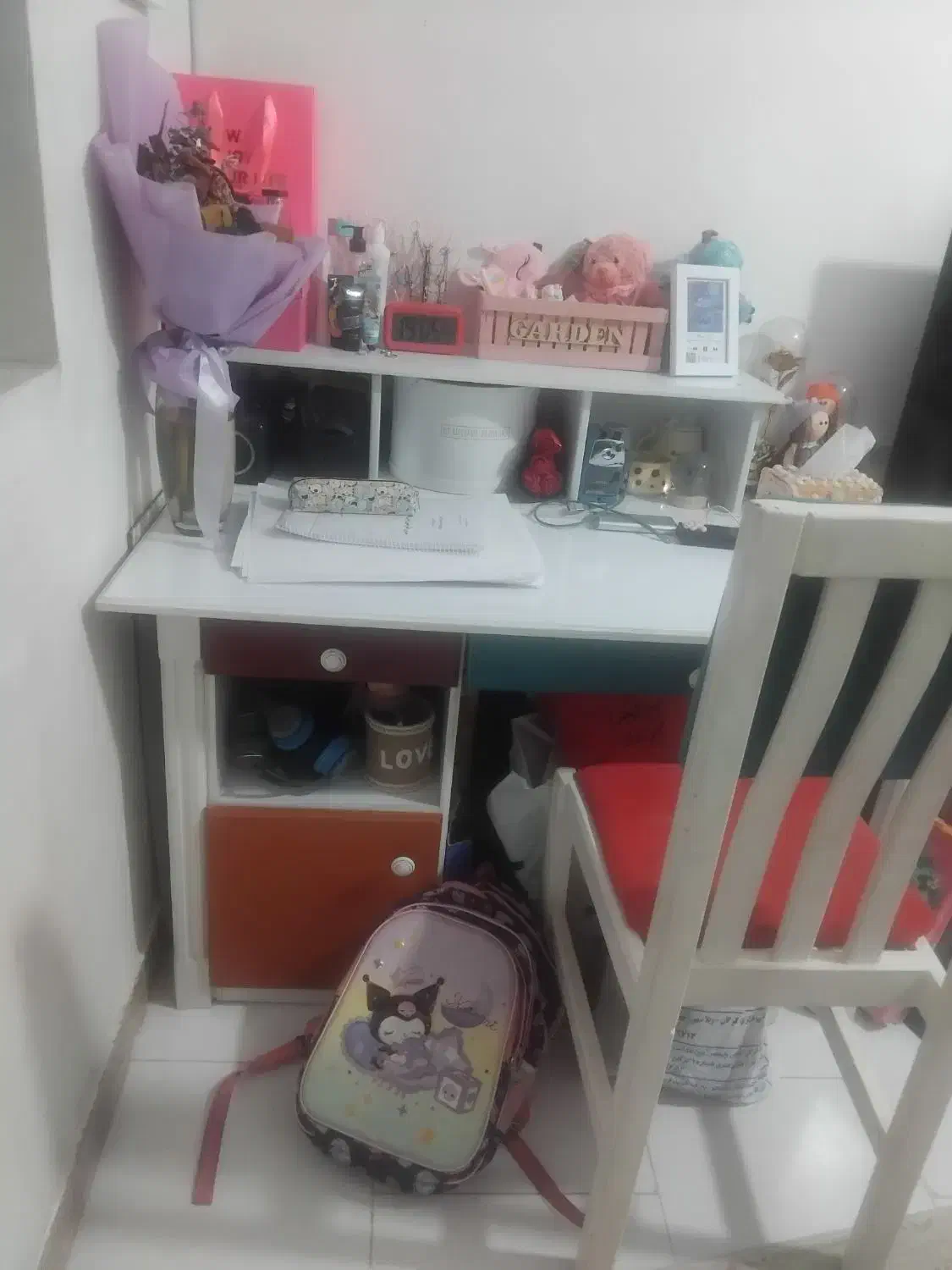 میز تحریر نوجوان و کودک به همراه صندلی|میز تحریر و کامپیوتر|گرگان, |دیوار