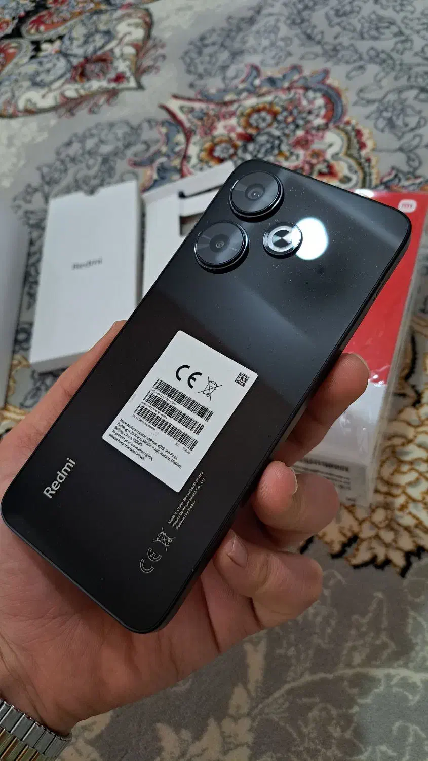 گوشی ردمی ۱۳ حافظه 256 گیگ|موبایل|هشتگرد, شهرک بعثت|دیوار