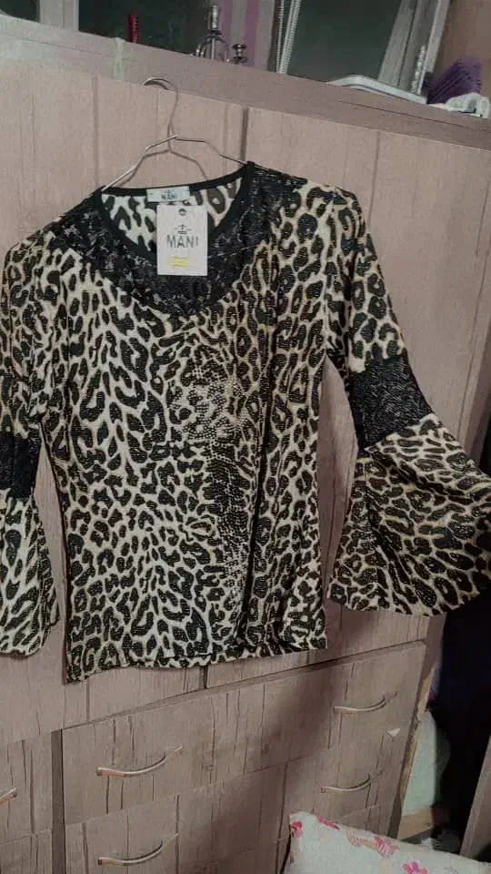 بلوز مجلسی پلنگی شیک|لباس|مرند, |دیوار