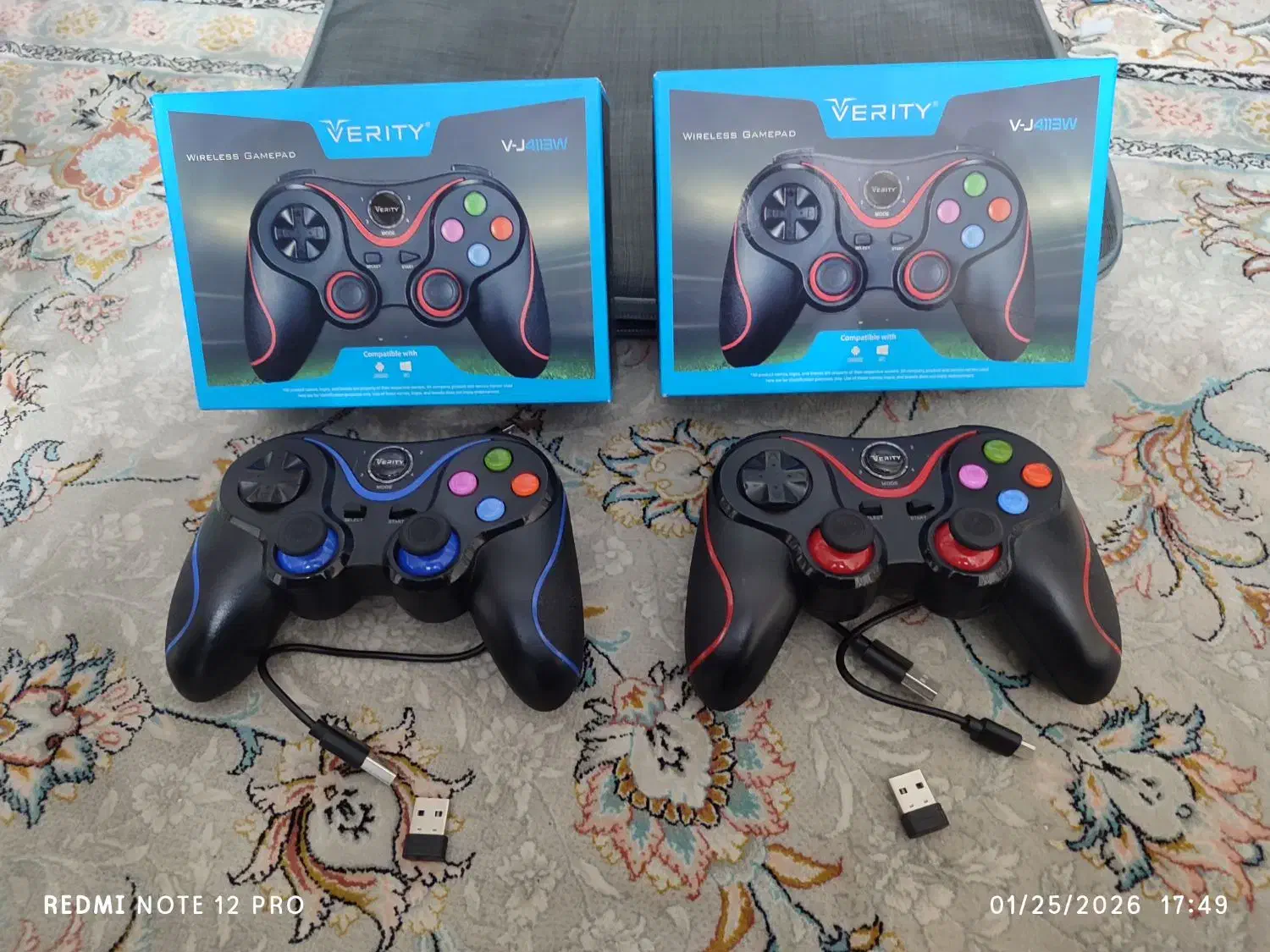 دسته بازی بلوتوثی|کنسول، بازی ویدئویی و آنلاین|اردبیل, |دیوار