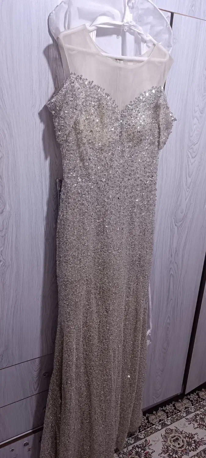 لباس مجلسی بسیار زیبا سایز42و44|لباس|مشکیندشت, |دیوار