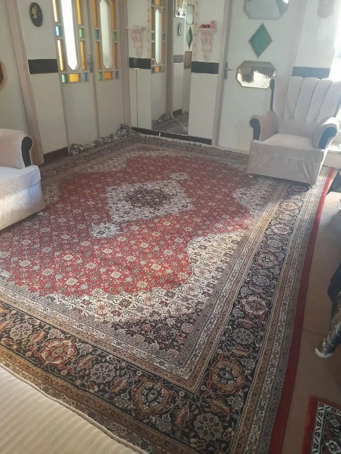 فرش ۱۲ متری ۵۰۰ شانه|فرش|خرمدره, |دیوار