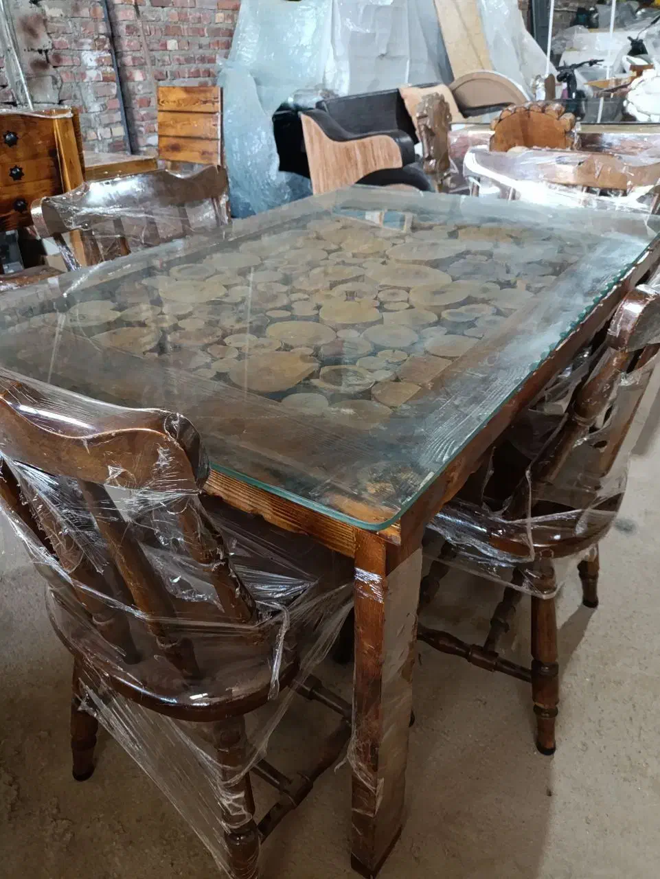 نهارخوری چهار نفره|میز و صندلی غذاخوری|بوکان, |دیوار