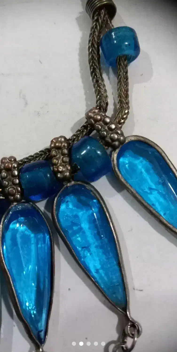 گردنبند یاقوت قاجاری عتیقه جواهری|کلکسیون اشیاء عتیقه|تهران, میدان ولیعصر|دیوار