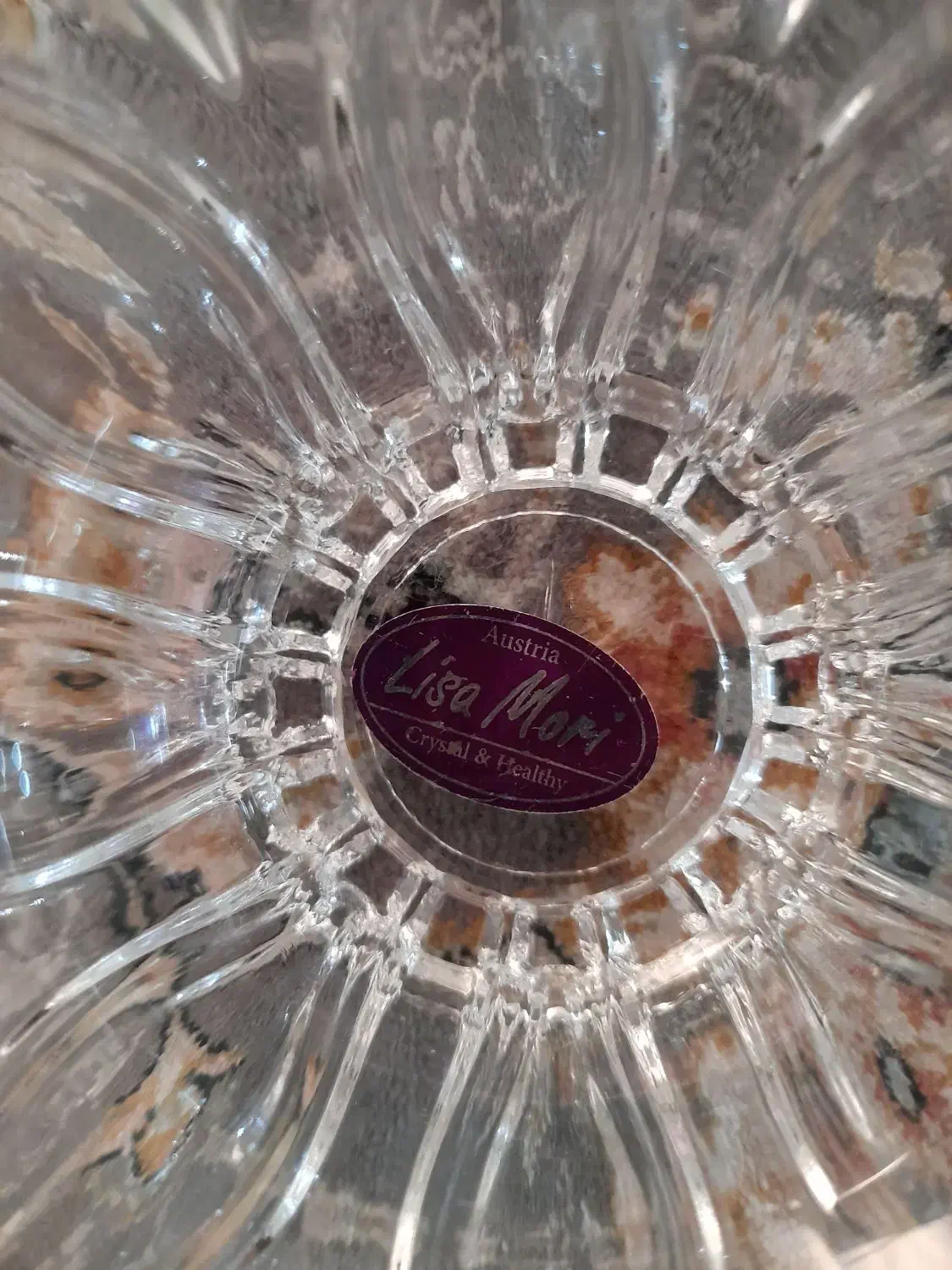 سرویس کریستال اجیل خوری شش نفره|ظروف سرو و پذیرایی|رباطکریم, کیکاور|دیوار