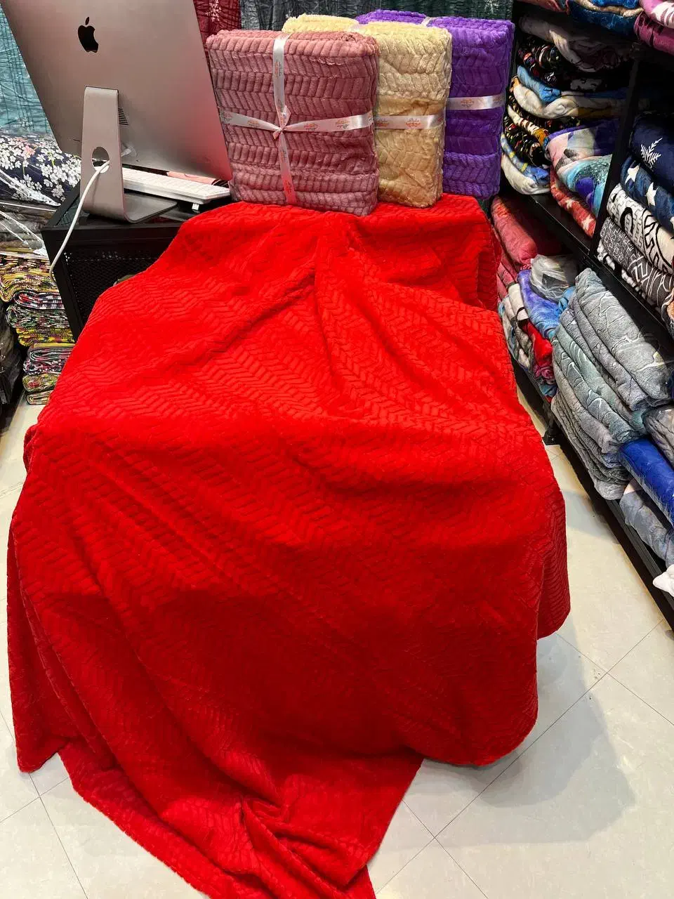 پتو یکنفره مدل صبا|رختخواب، بالش، پتو|مشهد, عیدگاه|دیوار