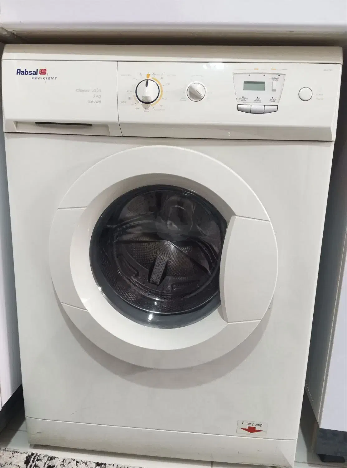 ماشین لباسشویی آبسال پنج کیلویی|ماشین لباسشویی و خشککن لباس|اصفهان, ارزنان|دیوار