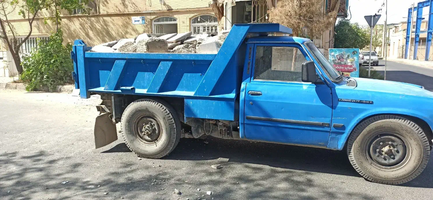 حمل نخاله بانیسان کمپرس|خدمات حمل و نقل|کاشان, معلم|دیوار