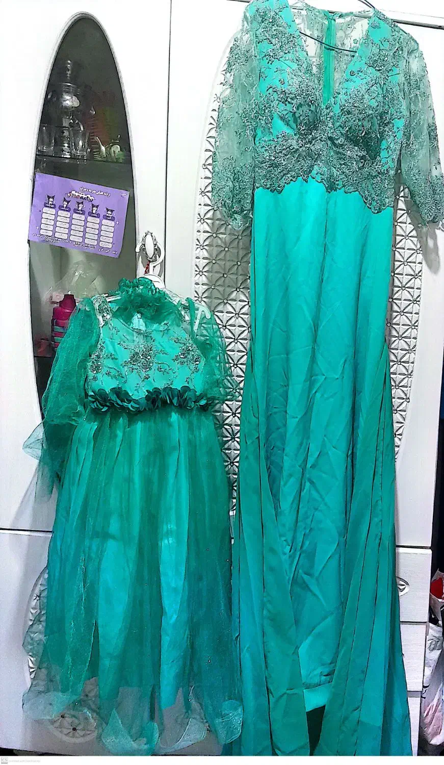 ست لباس مادر دختری و لباس مجلسی|لباس|نیشابور, پاستور|دیوار