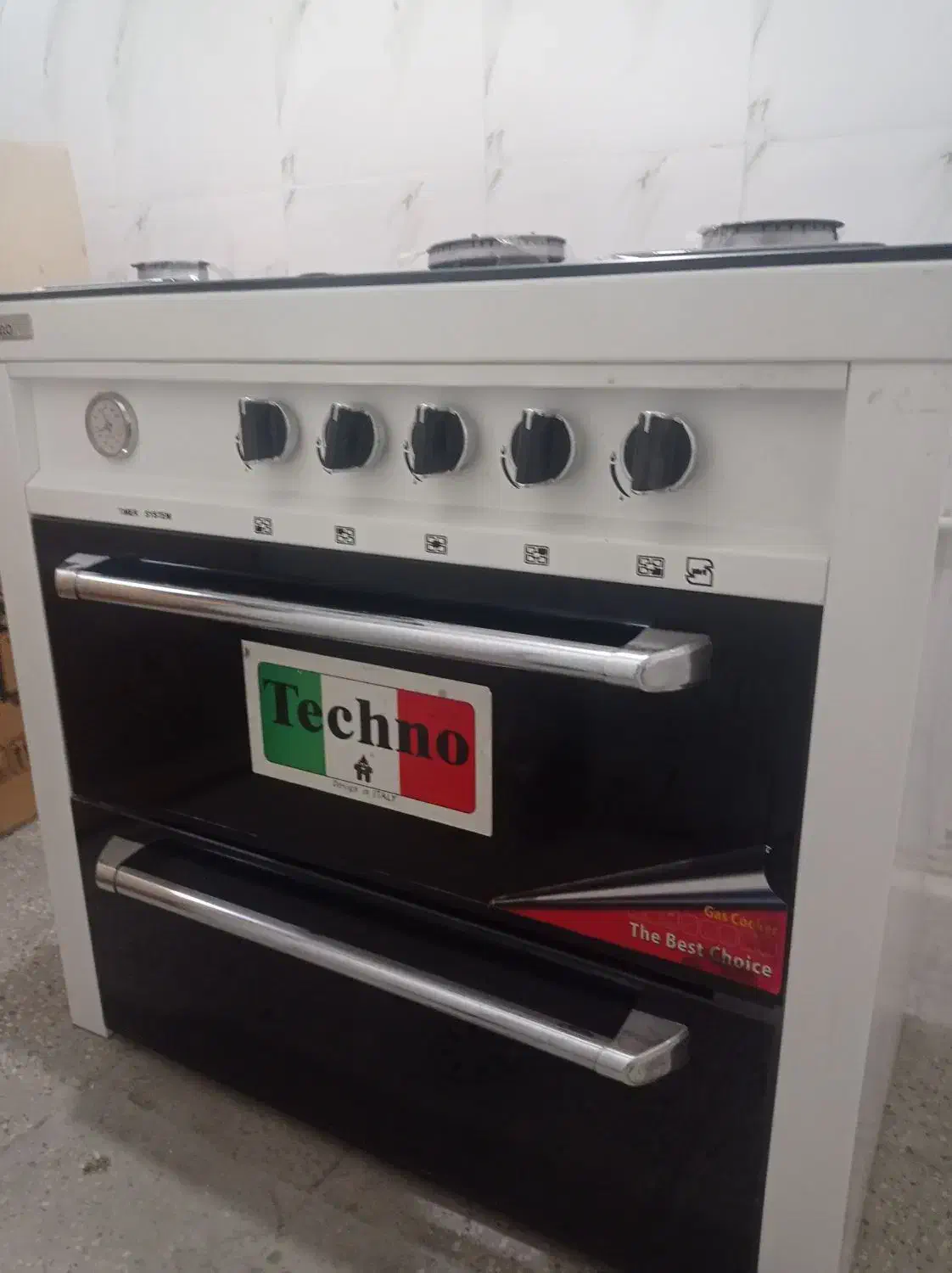 اجاق گاز۵شعله طرح فر|اجاق گاز و لوازم برقی پختوپز|بروجرد, |دیوار