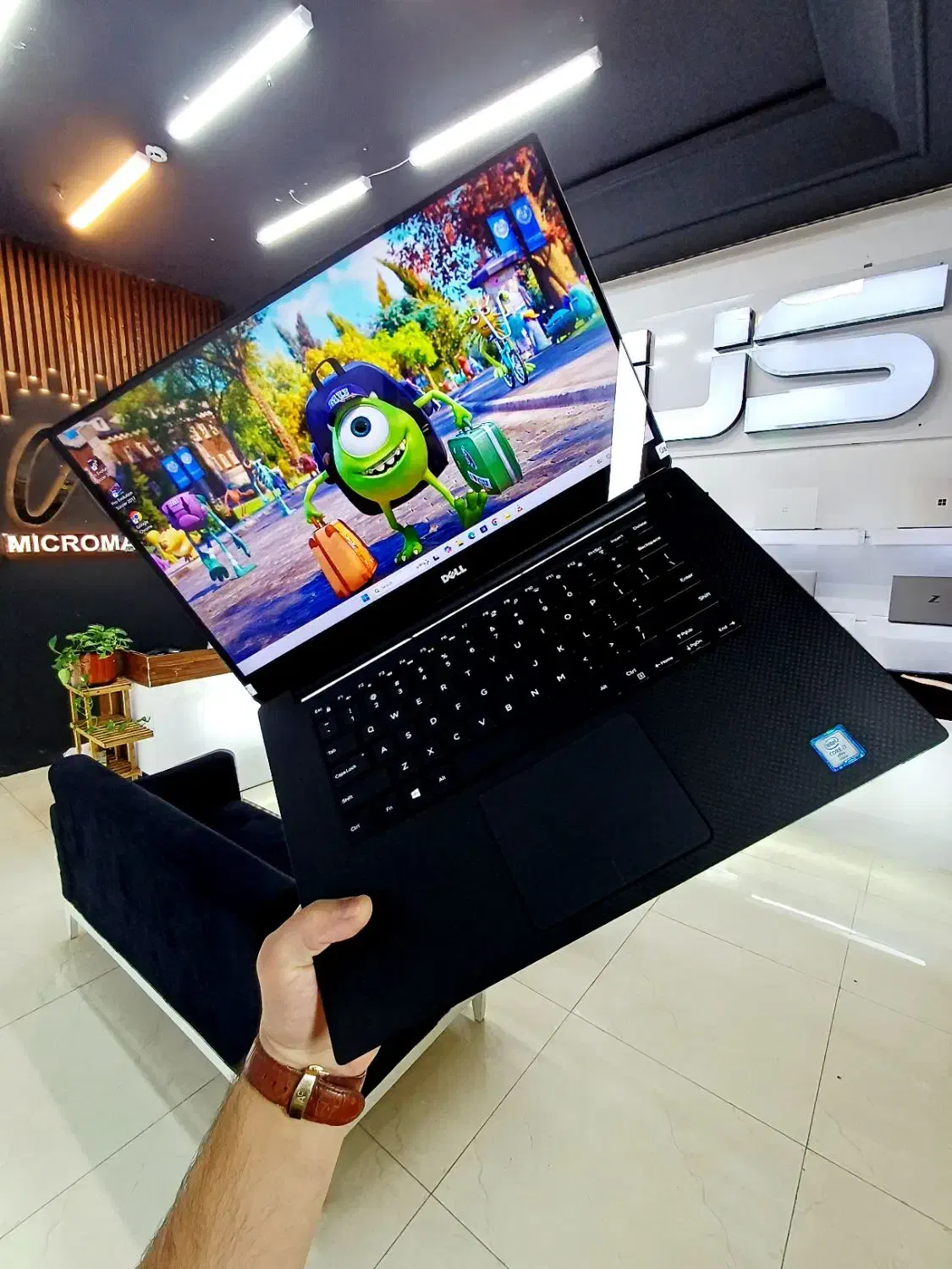 لپتاپ دل 4k لمسی دانشجویی|رایانه همراه|نیشابور, دارایی|دیوار