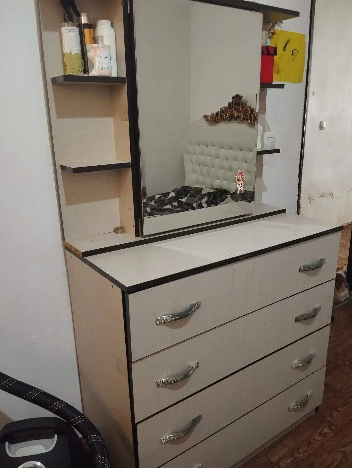 دراور با آیینه کشویی|جاکفشی، کمد، دراور|پارسآباد, |دیوار