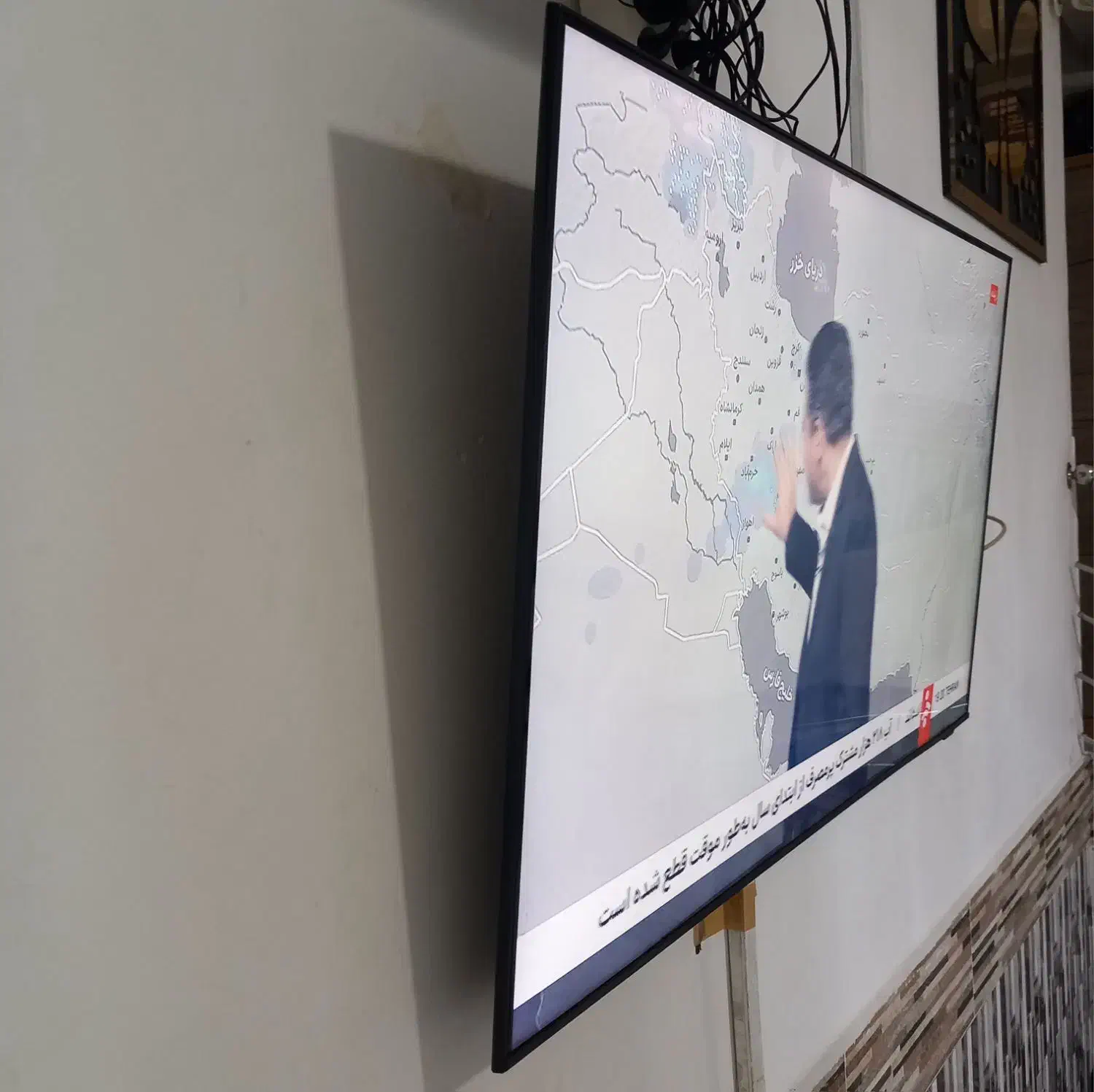 تلوزیون ال ای دی دوگیرننده هوشمند55 اینچ سامسونگ|تلویزیون و پروژکتور|کلاله, |دیوار