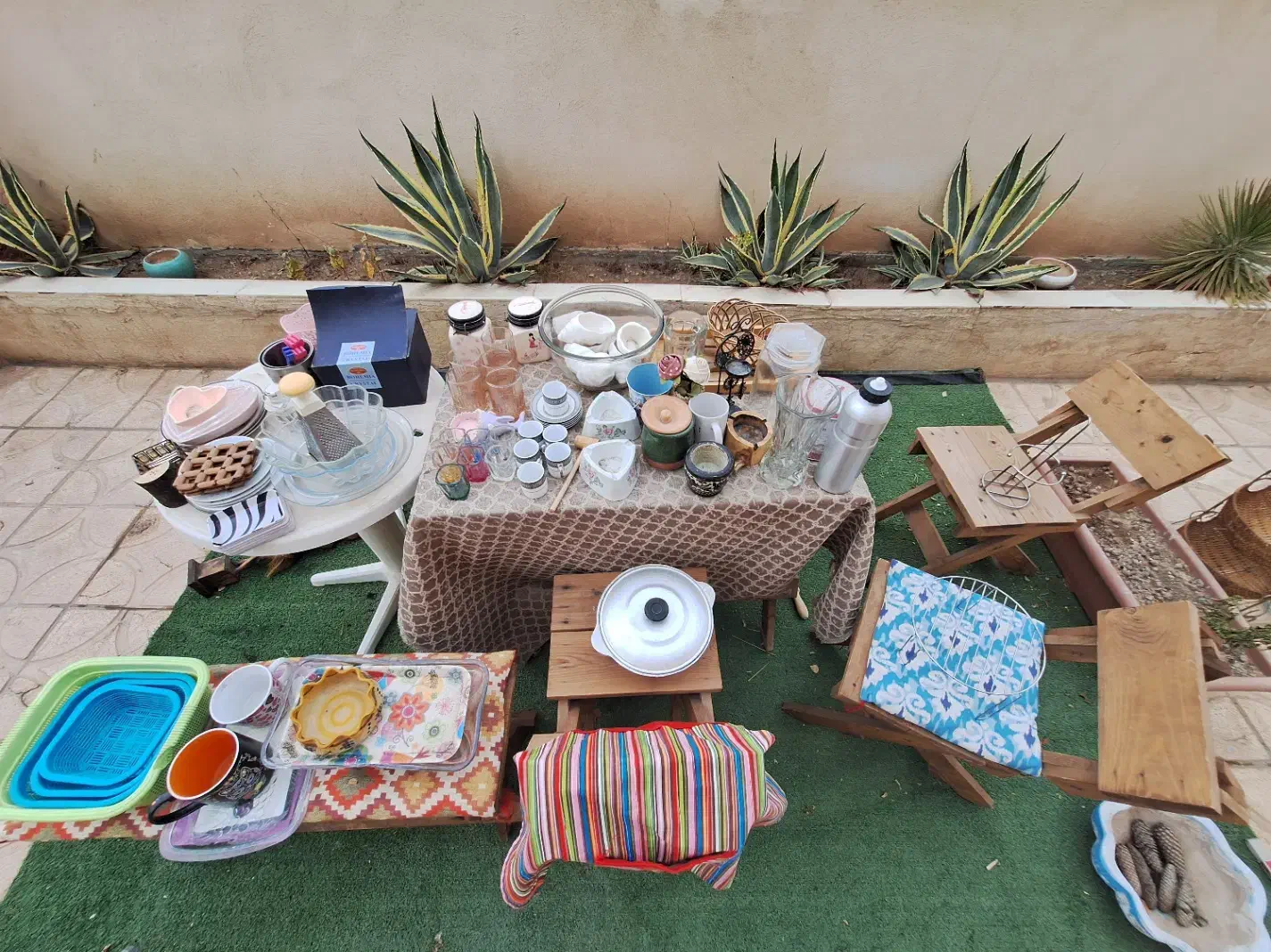 حراج فروش تمام لوازم خانگی به علت مهاجرت|ظروف سرو و پذیرایی|پردیس, فاز ۳|دیوار