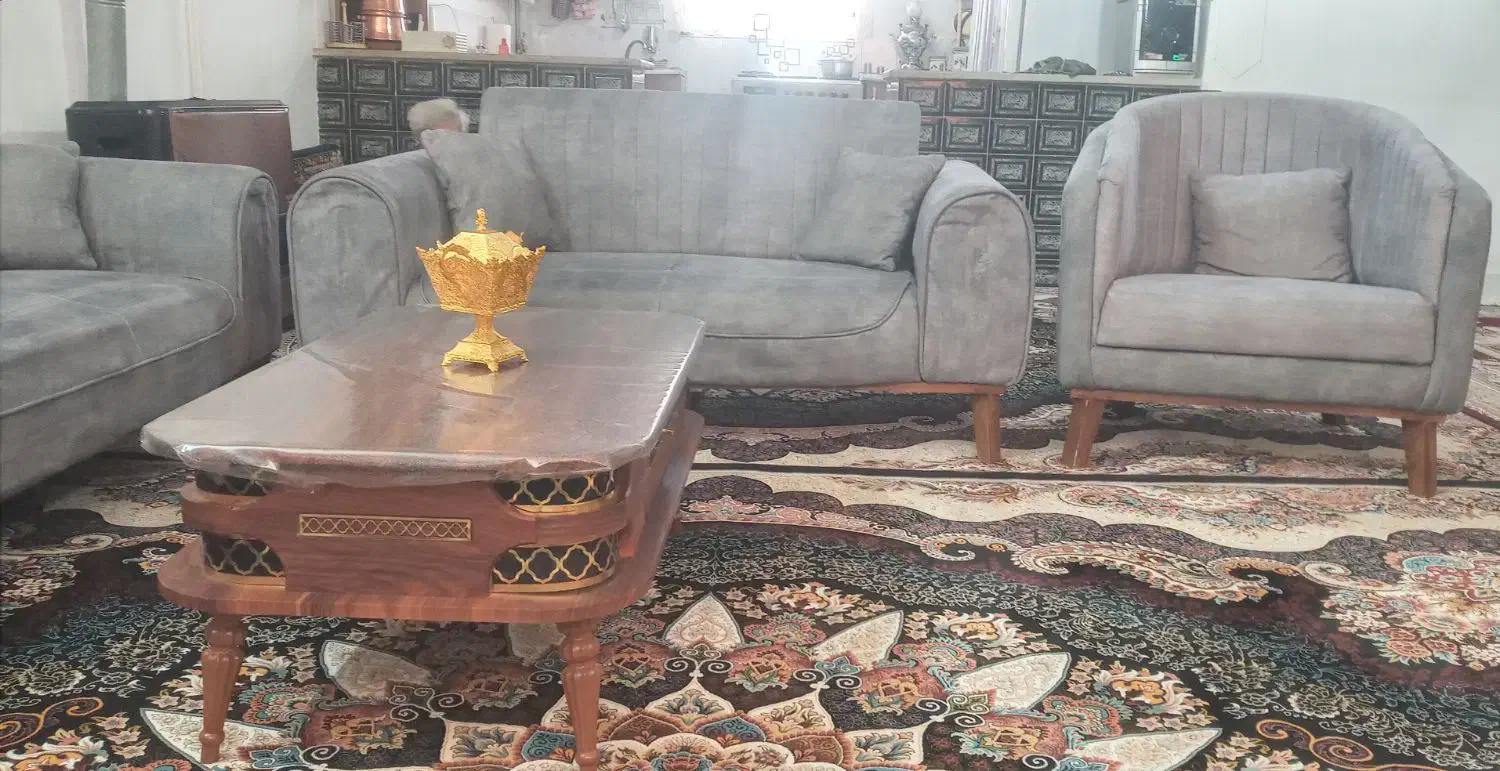 مبلمان عسلی|مبلمان خانگی و میز عسلی|قزوین, |دیوار